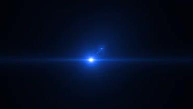 蓝色粒子星光动态背景视频视频的预览图